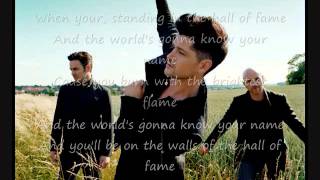 The Script feat Will.i.Am Hall of fame + lyrics