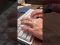 【コトコト音】雨音のようなタイピング音🌧️ #asmr #typing