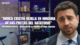 MARTINIANO GRECO: “NUNCA EXISTIÓ REJILLA EN NINGUNA DE LAS PILETAS DEL NATATORIO”