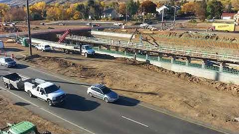 Auto Time-lapse of Grade Separated Intersection at US 6 and 19th street