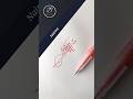 Stylish 'Naima' autograph writing style #signaturestyle #shorts #howtosign