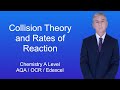 A Level Chemistry "Collision Theory and Rates of Reaction".