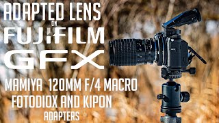 Adapted Lenses on the Fuji GFX - Mamiya 120mm f/4 Macro - YouTube
