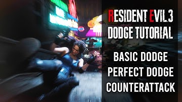 How To Dodge In Resident Evil 3 Remake | Perfect Dodge Tutorial & Tips | Counterattack