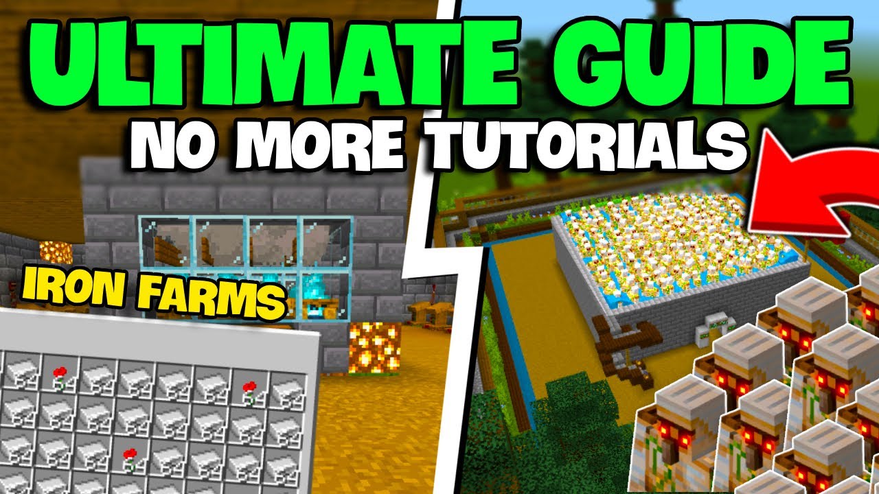 The Ultimate Bedrock Iron Farm Guide (1.21)