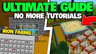The Ultimate Bedrock Iron Farm Guide (1.21)