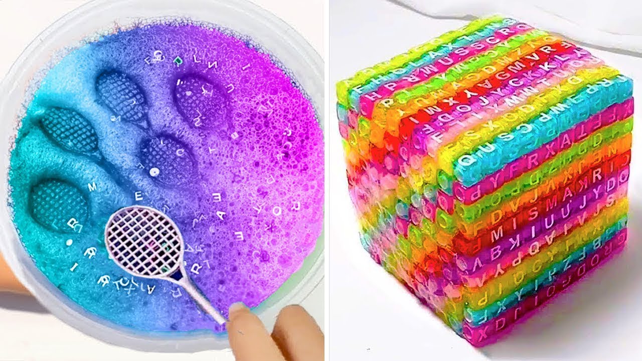 Relaxing Slime Compilation ASMR Oddly Satisfying Video #362 - YouTube