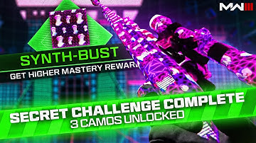 Unlock ANIMATED "Synth-Bust" Camo | ALL ‘GET HIGHER
