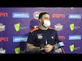 Cairns Taipans coach Adam Forde press conference (January 18, 2022)