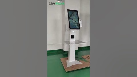 21.5inch capacitive touch screen with windows OS floor upstanding LCD self-service payment kiosk