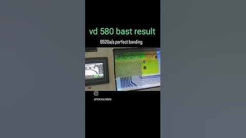 SINGLE BIG COF REPAIR !! VD580PS !!LASER MACHINE