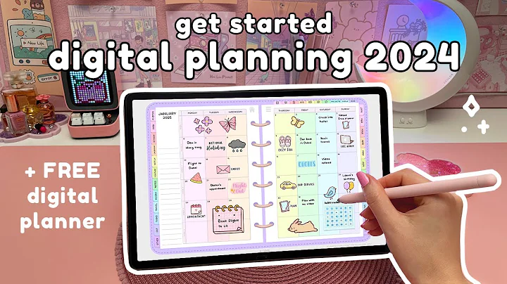 How to Plan on your iPad or Samsung Tablet ✏️✨ + FREE Digital Planner 2024 💗 Digital Planning