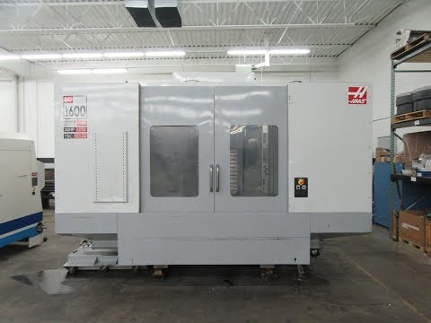 Haas EC-1600YZT CNC Horizontal Machining Center with Integrated 4th Axis Rotary Table