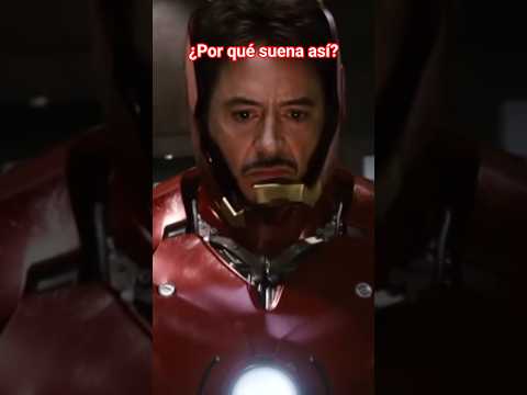 El detalle del altavoz en el traje de Iron Man #ironman