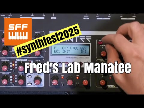 Fred's Lab Manatee 16ボイスシンセサイザー Fred´s Lab Manatee – United States