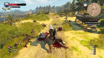 Witcher 3 - Arrow to the Face