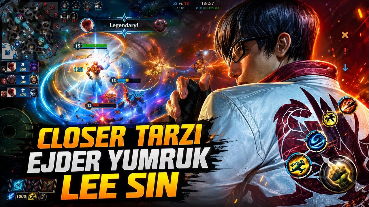 CLOSER-STYLE DRAGON FIST LEE SIN BEST META BUILD Wild Rift - YouTube