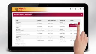People's Corporate Internet Banking | How to perform an Auto Bill Payment Maintenance?