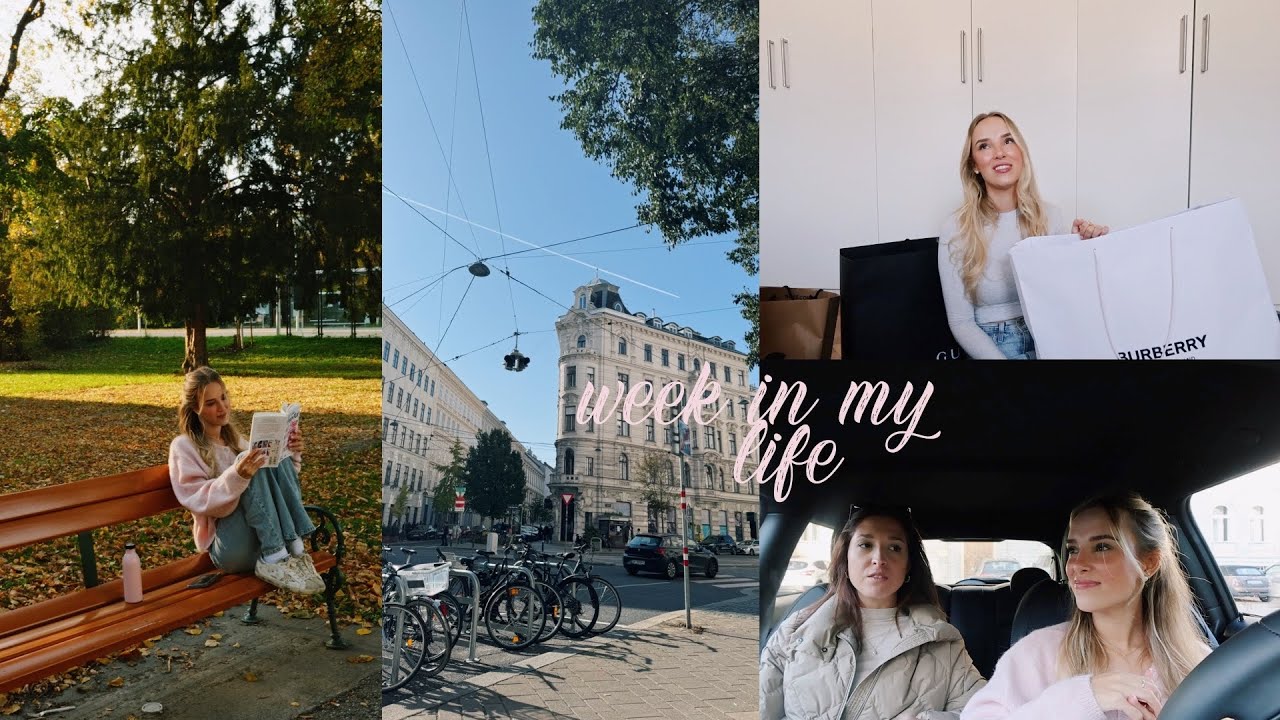 a week in my life: friends, shopping & being productive *vlog* //Hannah