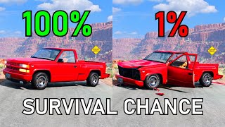 Realistic Survival Chance Crashes #11 | BeamNG.drive