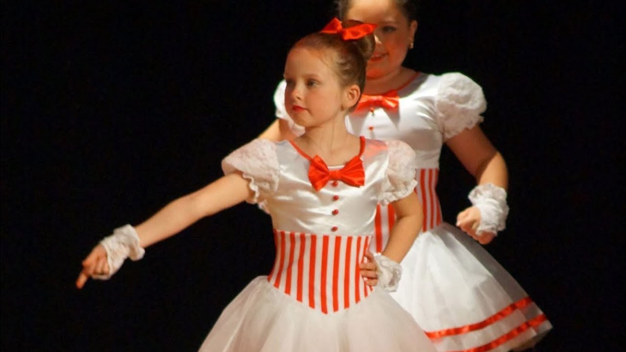 Leslie’s Dance Studio LDS Mary Poppins Tap Recital Combo 2017 #tapdancer #marypoppins #dance #girls