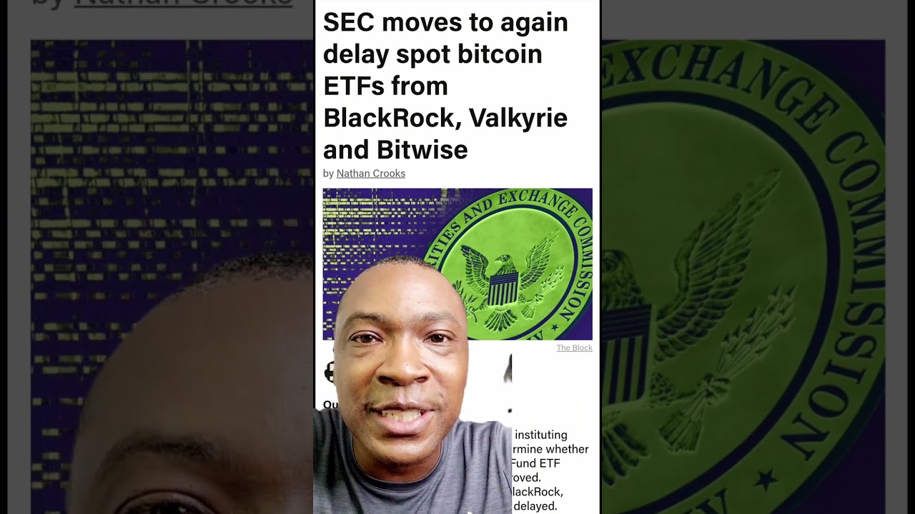 SEC's Shocking Decision: Bitcoin ETF Delayed Again!
