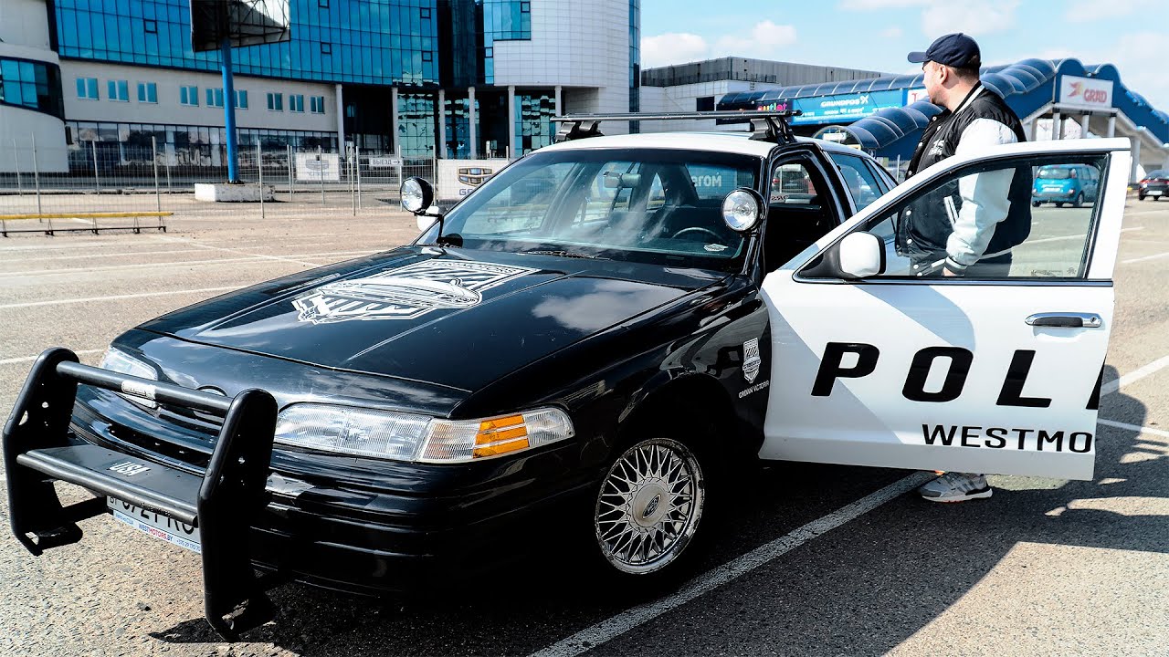 Обзор Ford Crown Victoria POLICE. На чем ездила АМЕРИКАНСКАЯ ПОЛИЦИЯ.