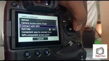 Canon EOS R3 Wi-Fi settings