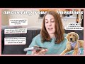 Schedule w/ 2 Dogs, Knowing I Was Ready for a 2nd Dog, &amp; My Dog vs. Cat lol | Life With a Puppy Q&amp;A