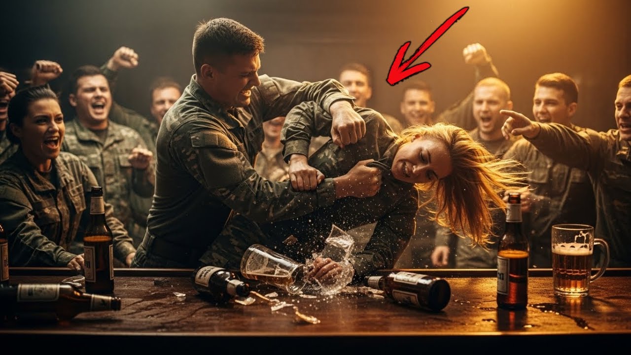 Répète ça ! » Un militaire la provoque au bar — sans savoir qu’elle commande un commando d’élite