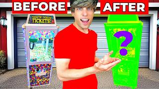 I Made a Custom Arcade Matt Claw Machine!