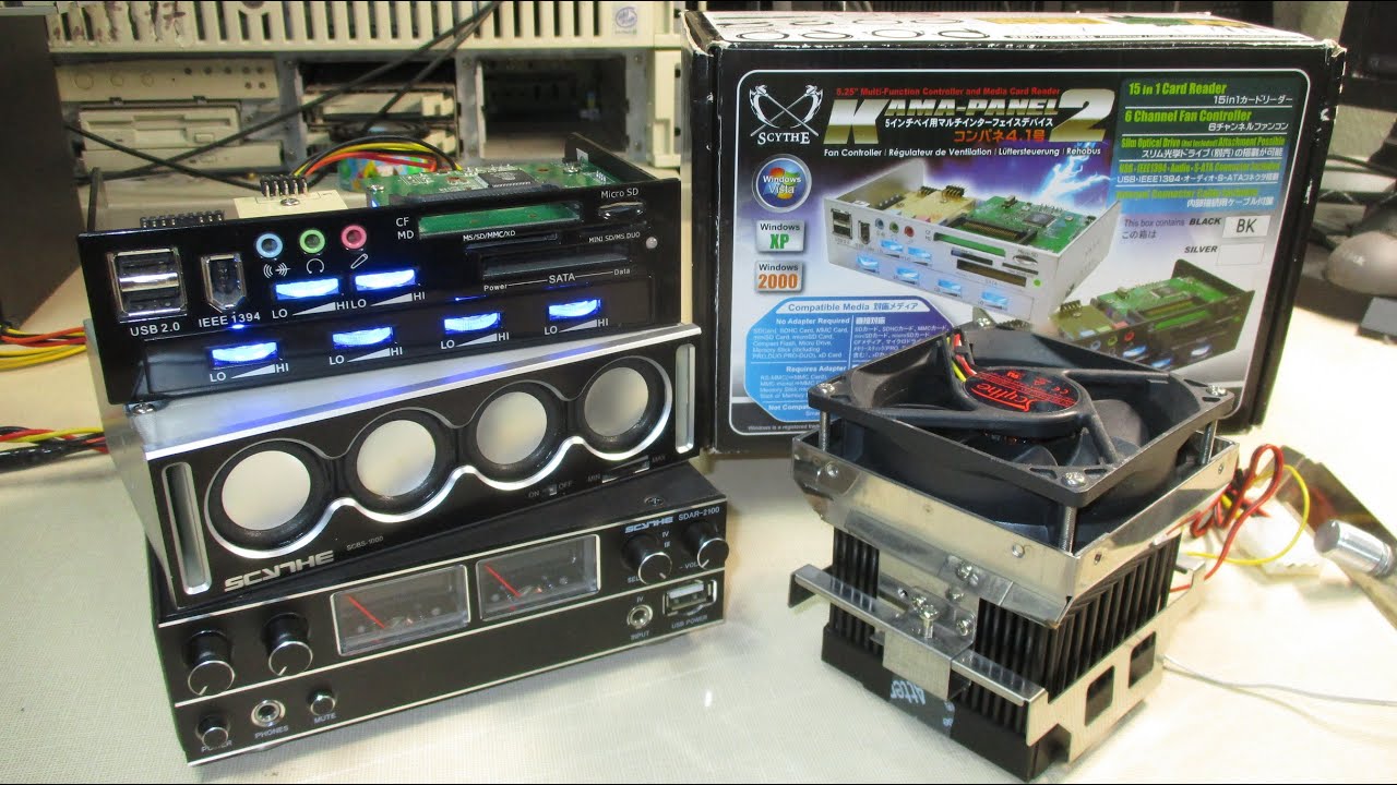 5 25 Pc Amplifier Speakers By Scythe Retro Hardware Youtube 5 25 Pc Amplifier Speakers By Scythe Retro Hardware Youtube