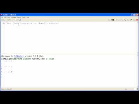 Lecture 006 - Program Definitions