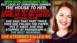 My Mom Cut Me From Grandma's Will While Hiding Paragraph Nine — The Attorney CALLED Me on the 27th.. News