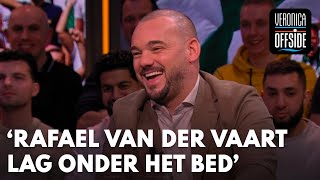 Wesley vertelt anekdote over tijd bij Ajax: ‘Van der Vaart lag onder het bed’ | VERONICA OFFSIDE