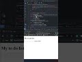 Javascript To do App | Javascript Tutorial