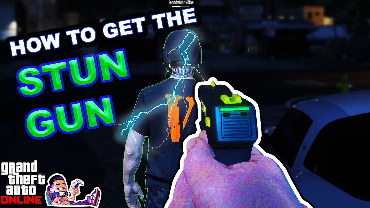 How To Get The STUN GUN In GTA ONLINE What Mission Do You Get The 