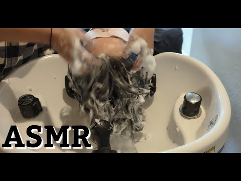 短いシャンプーで睡眠導入ASMR【プロの技】10 Minites Shampoo