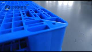 heavy duty double faced plastic pallet