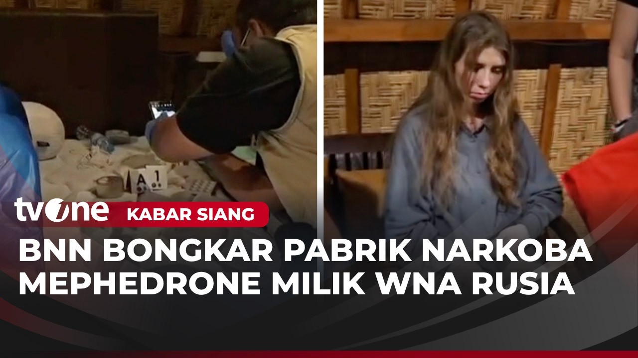 BNN Bongkar Sindikat Narkoba di Gianyar, Bali, 2 WNA Rusia Ditangkap | Kabar Siang