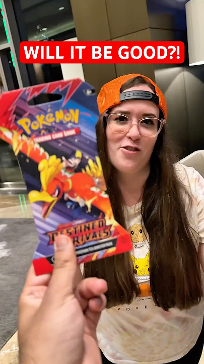 She GAVE ME a Destined Rivals Pokemon Booster Pack?! Day 167