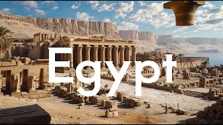 4k Spectacular views and relaxing music in Egypt-エジプトの絶景とリラックスできる音楽