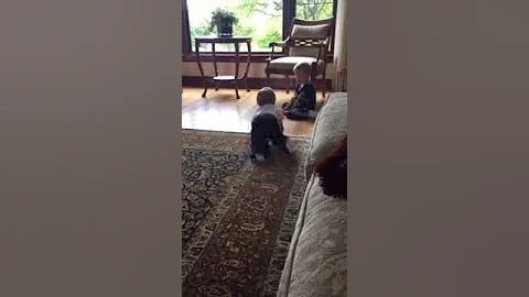 Peter crawling