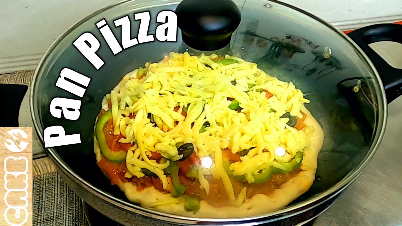How to make pizza/Pan Veg Paneer Pizza/easy pan pizza / pizza base/pizza sausage /tasty pizza
