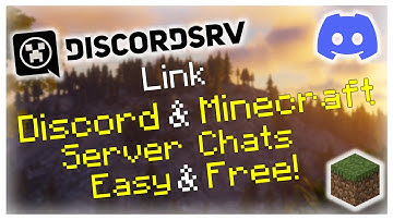 How To Link Your Discord Server To Your Minecraft Server! (DiscordSRV) | Chat From Discord to MC! |
