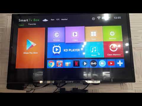 Android tv box x96 tanitimi ve artilari eksileri program kurma tanıtma interne radyo dinle @ufukermayasi