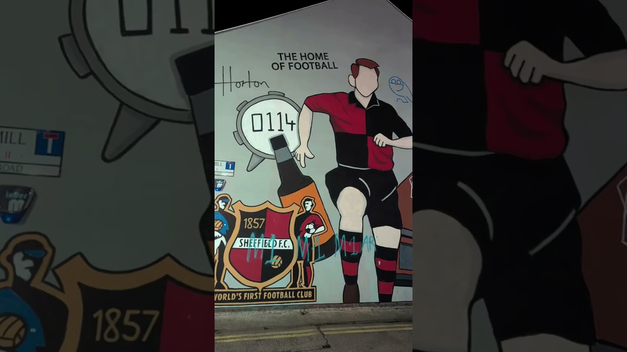 home of football art in Sheffield