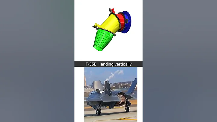 F-35b Fighter Jet Vertical Landing #mechanical #cad #3dmodeling #animation #solidworks #mechanic #3d