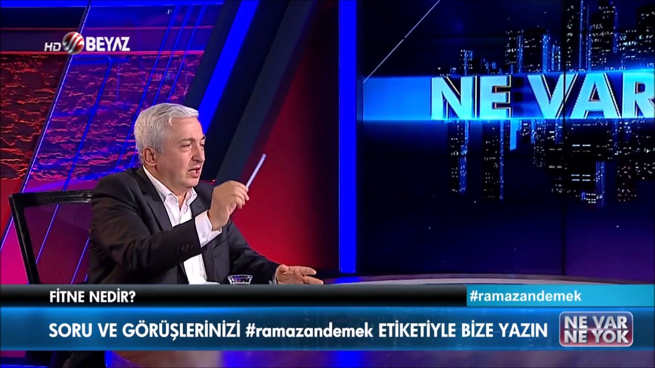 Fitne imtihan demektir. Hayat imtihan alanıdır. Prof. Dr. Mehmet Okuyan, BeyazTV, 15 Haziran 2017