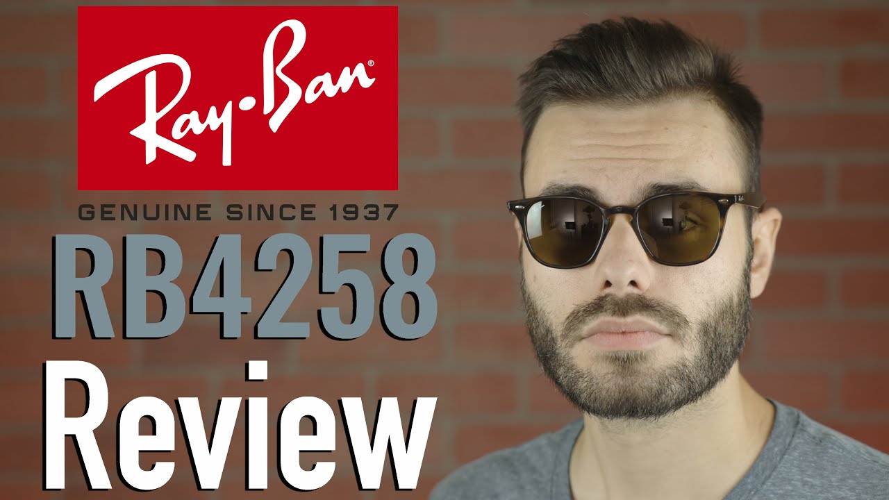 Ray Ban RB4258F Asian Fit 601/71 Sunglasses Review - YouTube